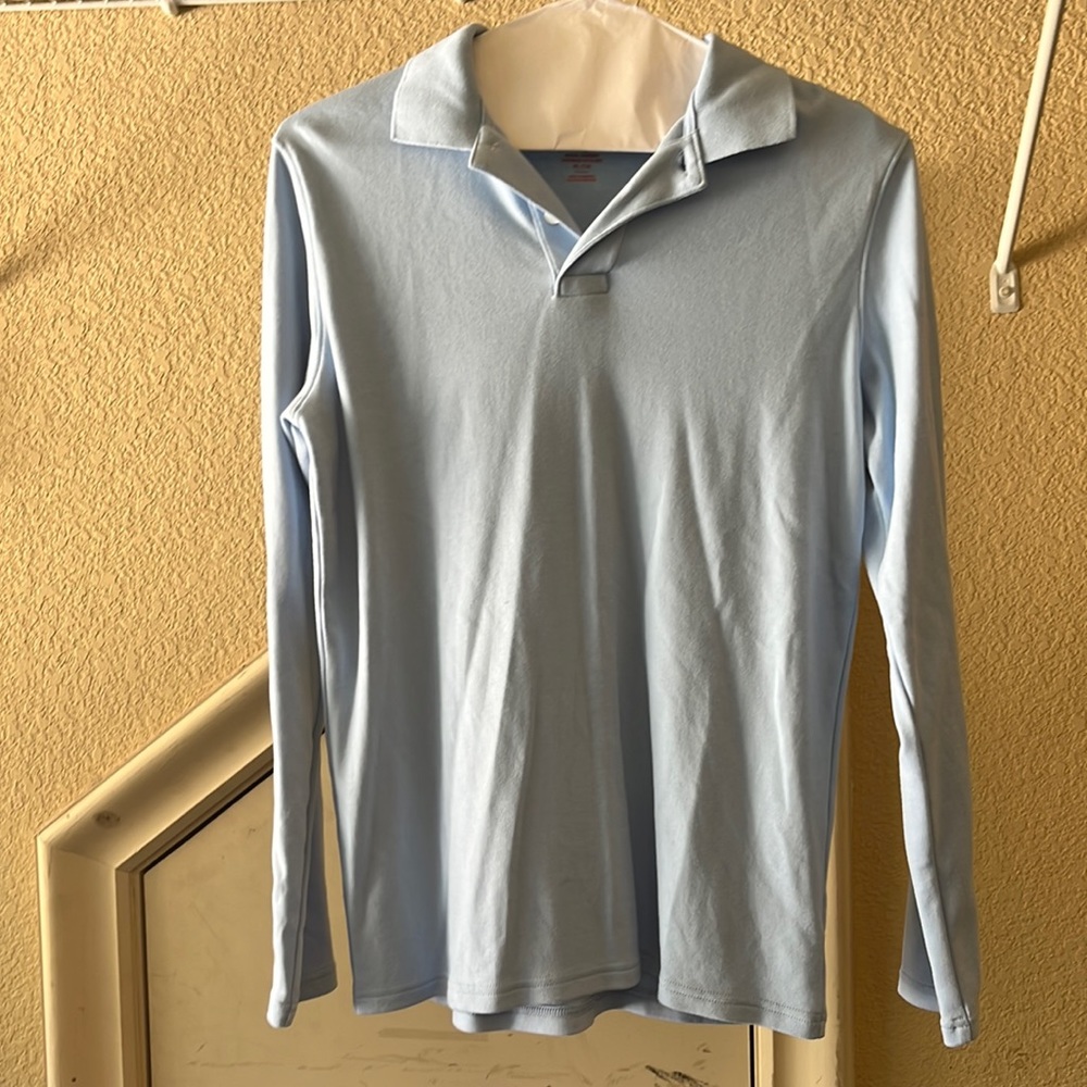 Cat & Jack School Uniforms Buttoned T Shirt- Size Youth XL